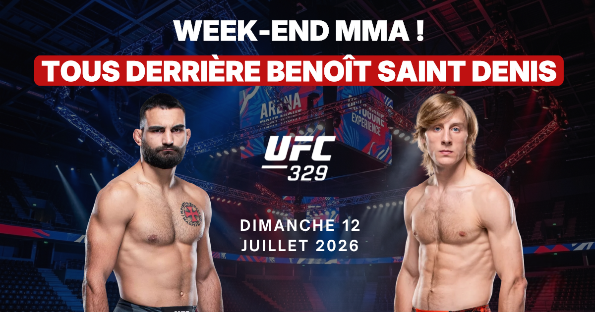 UFC 329 : Benoît Saint Denis défie Pimblett, McGregor fait son retour