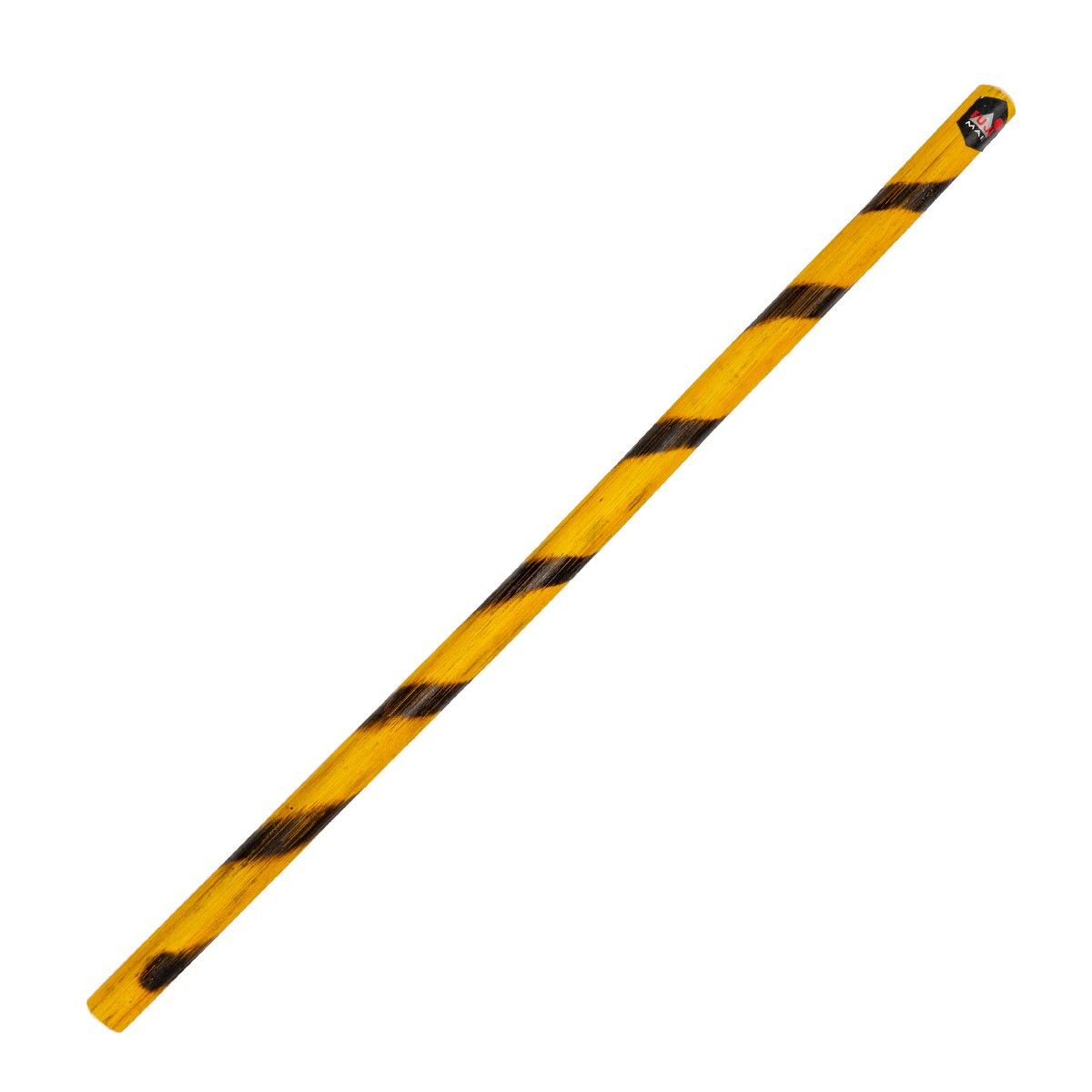 Bâton court FUJIMAE en rotin à rayures spirales pour arts martiaux philippins et self-défense, 66 cm, bois léger et résistant