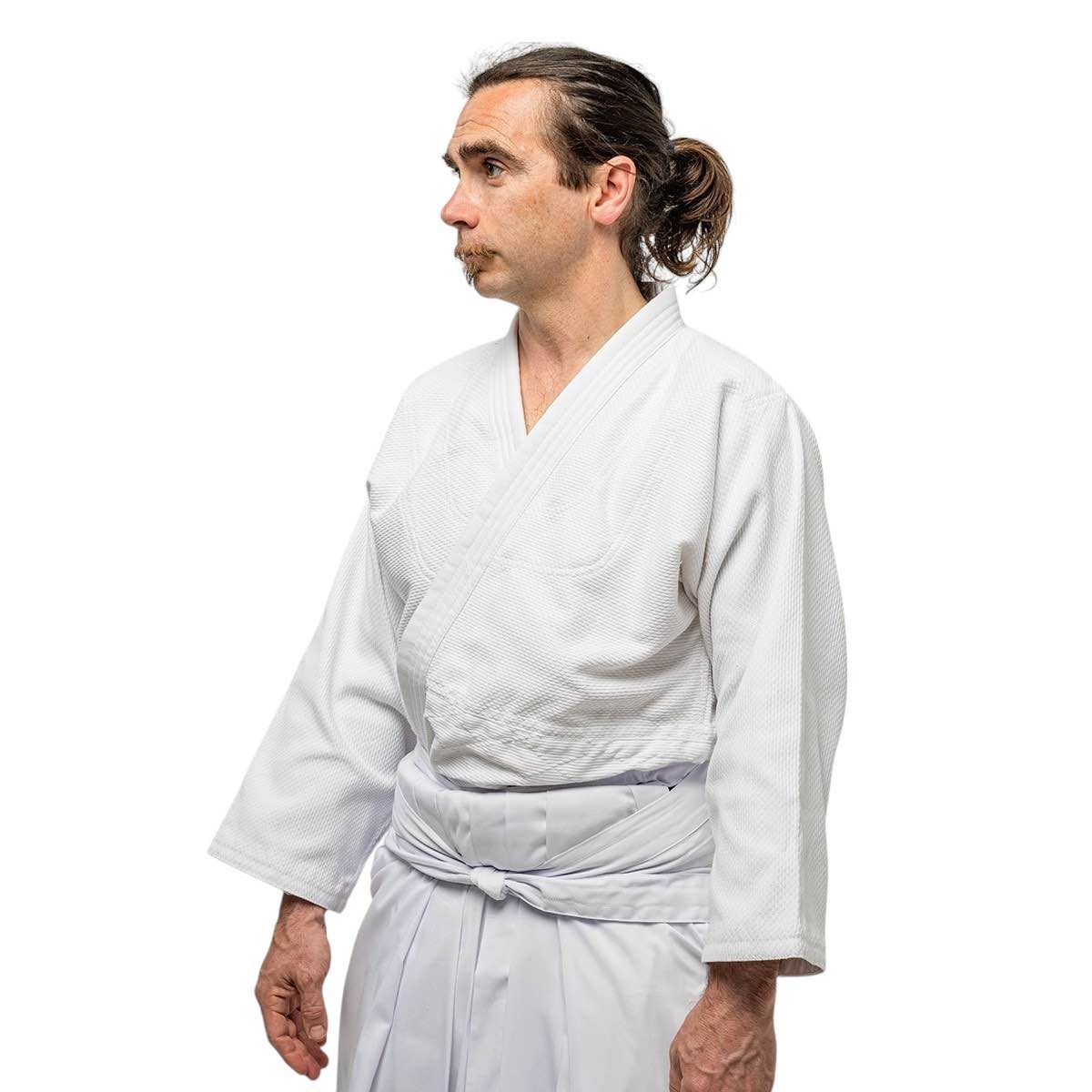 Veste Aïkido FUJIMAE Training Gi Blanc | Boutique des Arts Martiaux