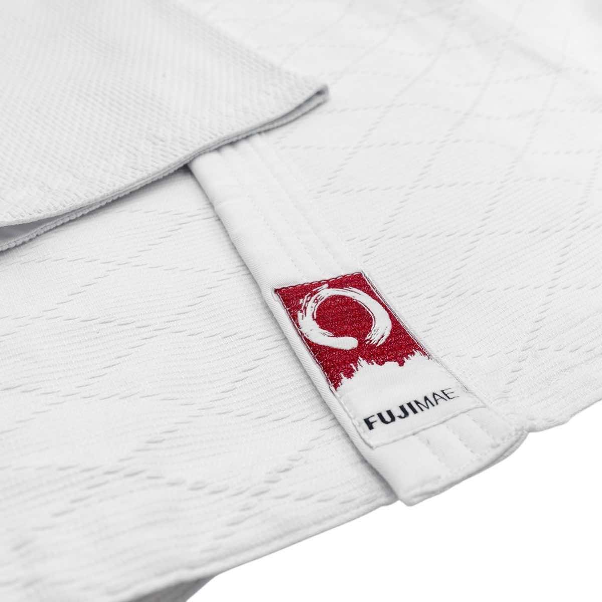Veste Aïkido FUJIMAE Training Gi Blanc | Boutique des Arts Martiaux détail