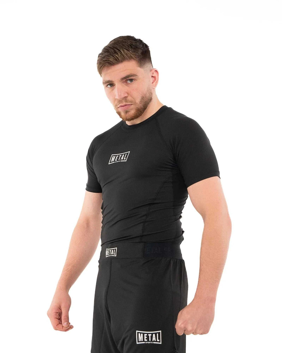 Rashguard Performance Metal Boxe en tissu technique respirant pour MMA et boxe