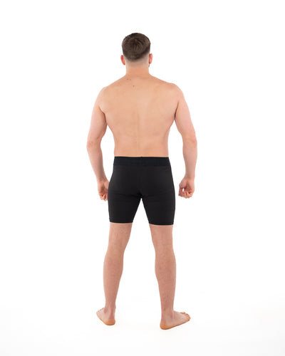 Short de compression Metal Boxe noir pour entraînement sports de combat