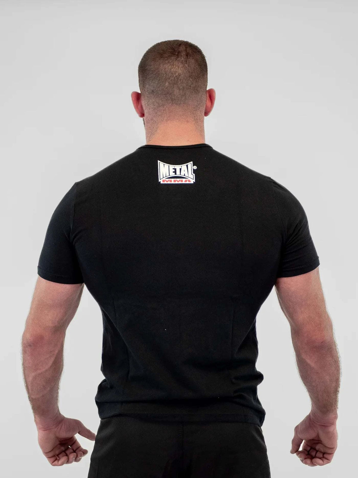 T-shirt MMA Visual - Metal Boxe - Noir