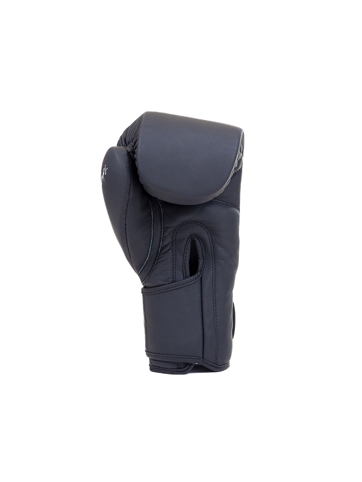 Gants de boxe RZR noir Metal Boxe, fermeture velcro au poignet