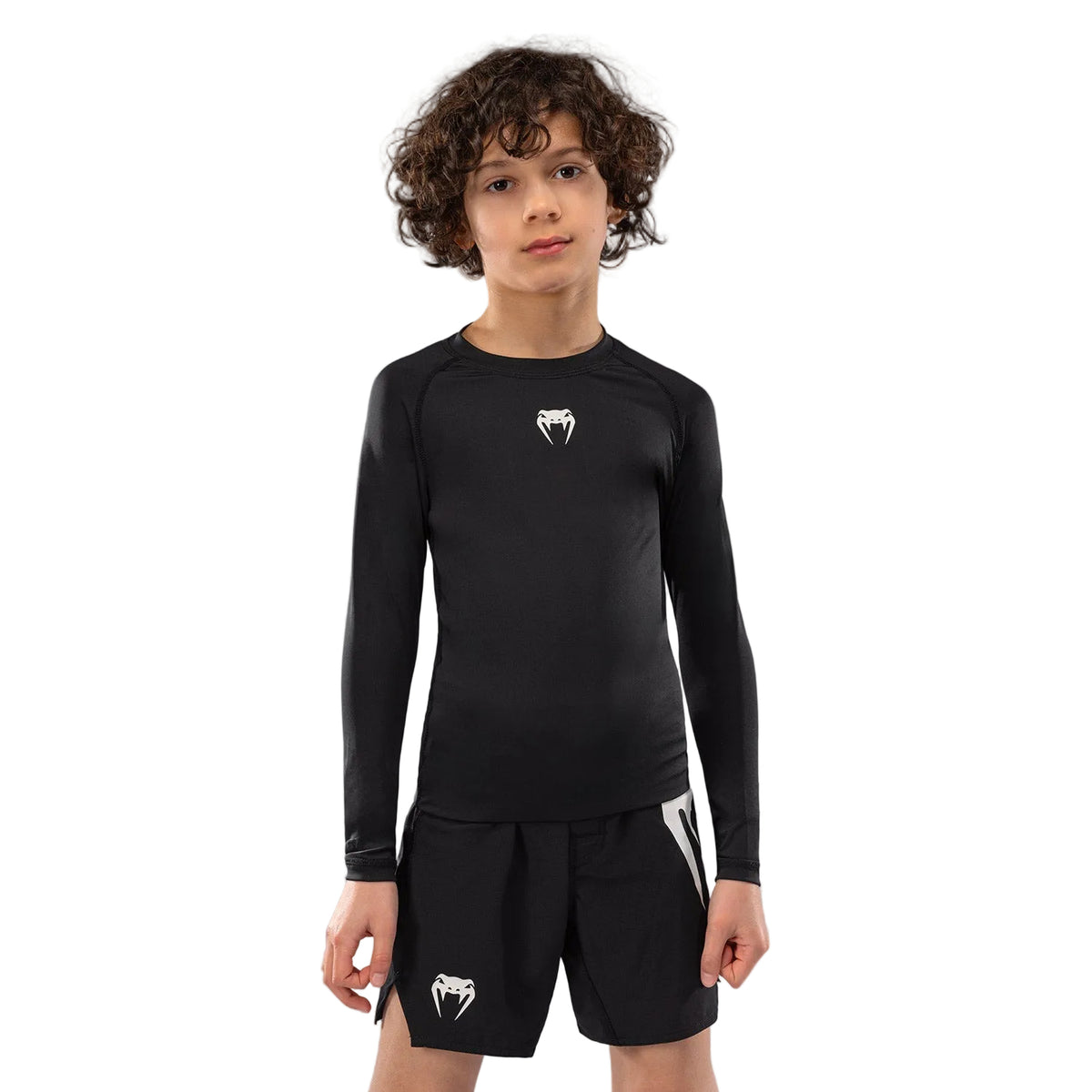 Rashguard manches longues enfant Venum Contender Noir