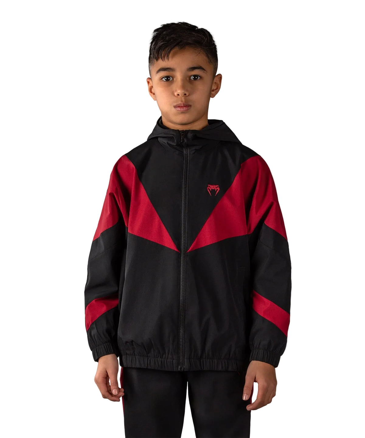 Veste de Survêtement Venum Vectra Kids Noir/Rouge