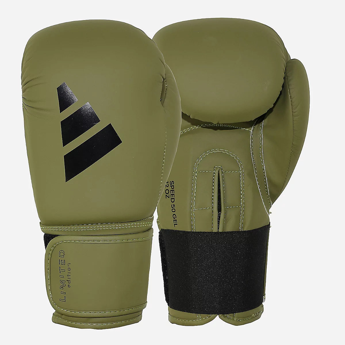 Gants de boxe éducative adidas Speed 50 vert et noir