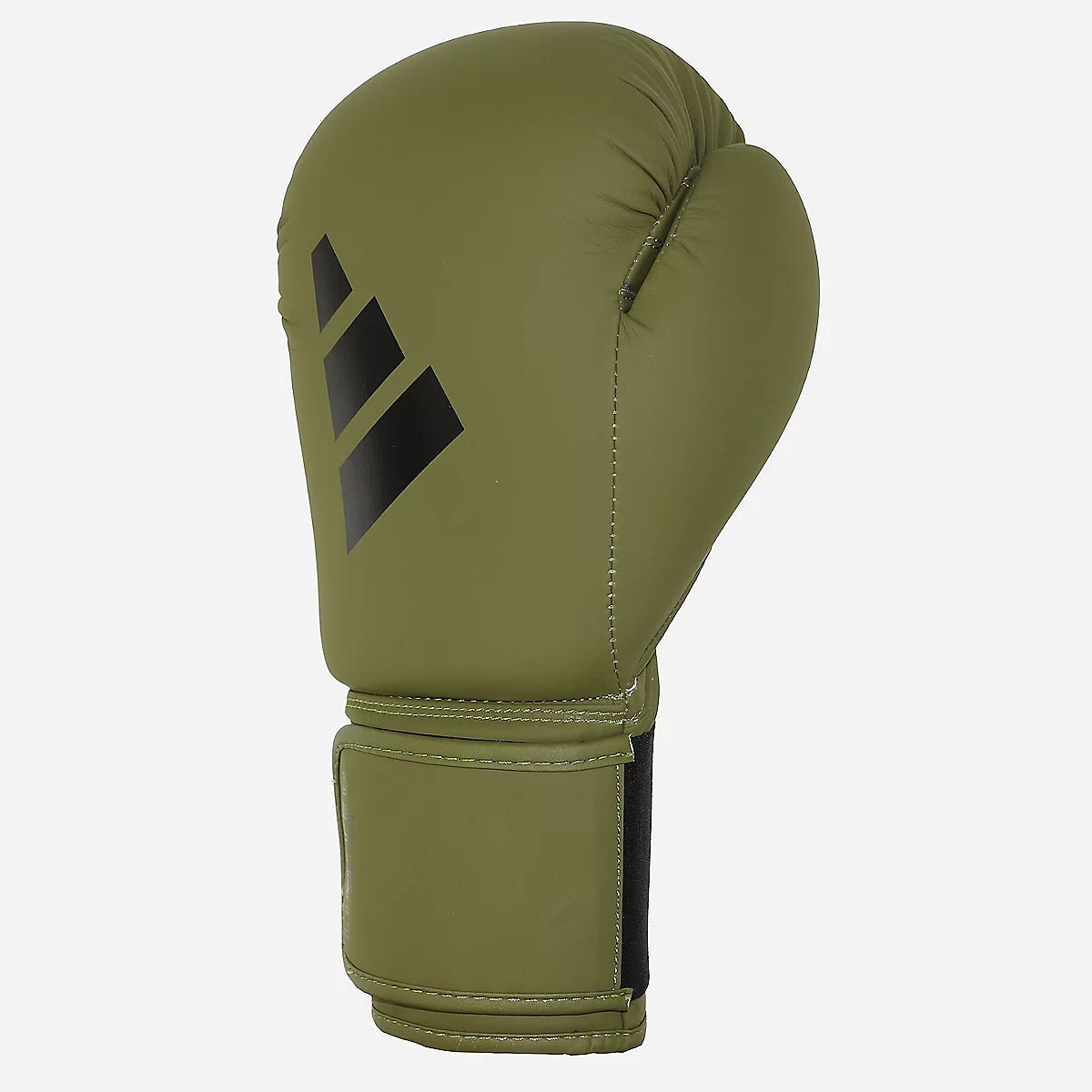 Gants de boxe adidas Speed 50 vert et noir, revêtement PU