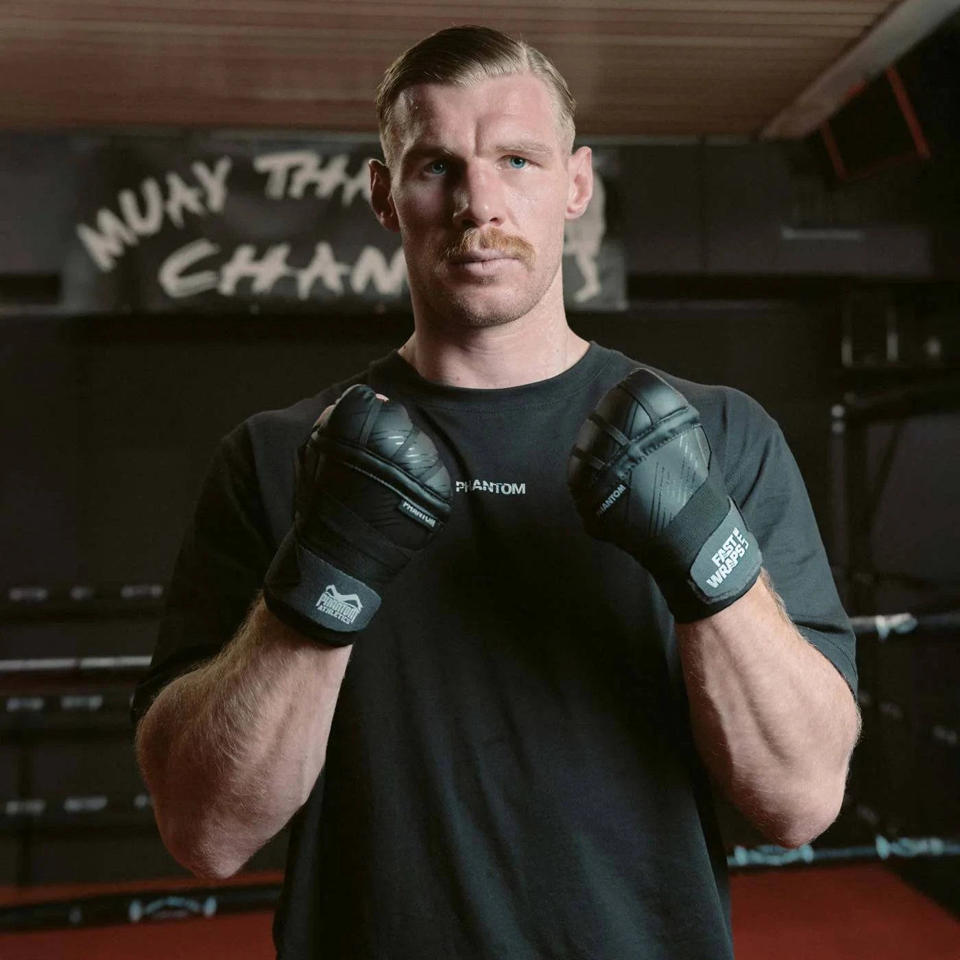 Bandages de boxe Fastwraps Lite - Phantom Athletics - Noir