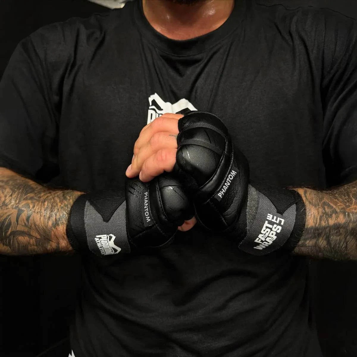 Bandages de boxe Fastwraps Lite - Phantom Athletics - Noir