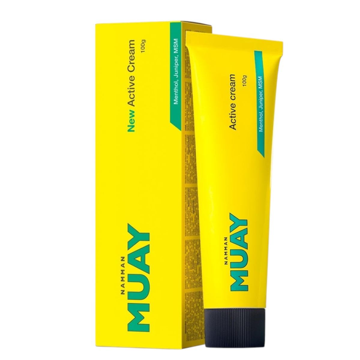 Crème chauffante Namman Muay pour préparation et récupération musculaire en boxe