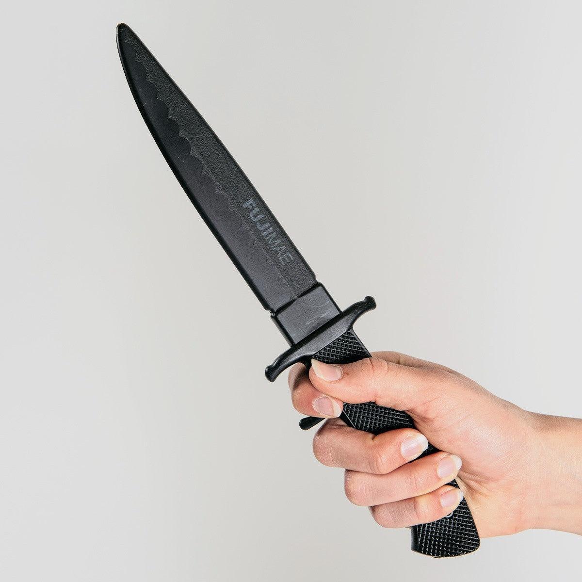 Couteau factice Self-Défense FUJIMAE en thermoplastique 30 cm
