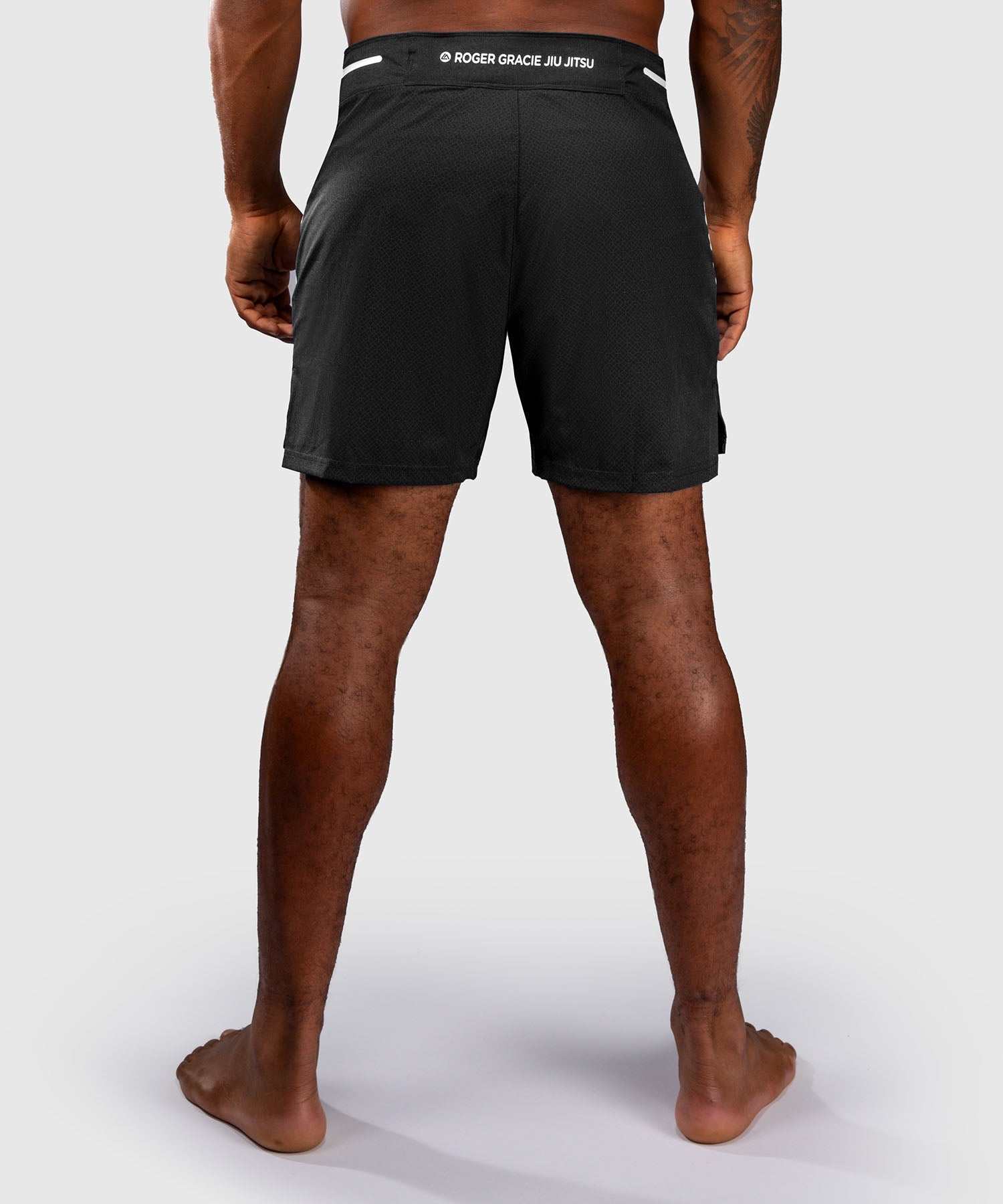 Fightshort Venum x Roger Gracie Academy noir résistant et flexible pour MMA et jiu-jitsu