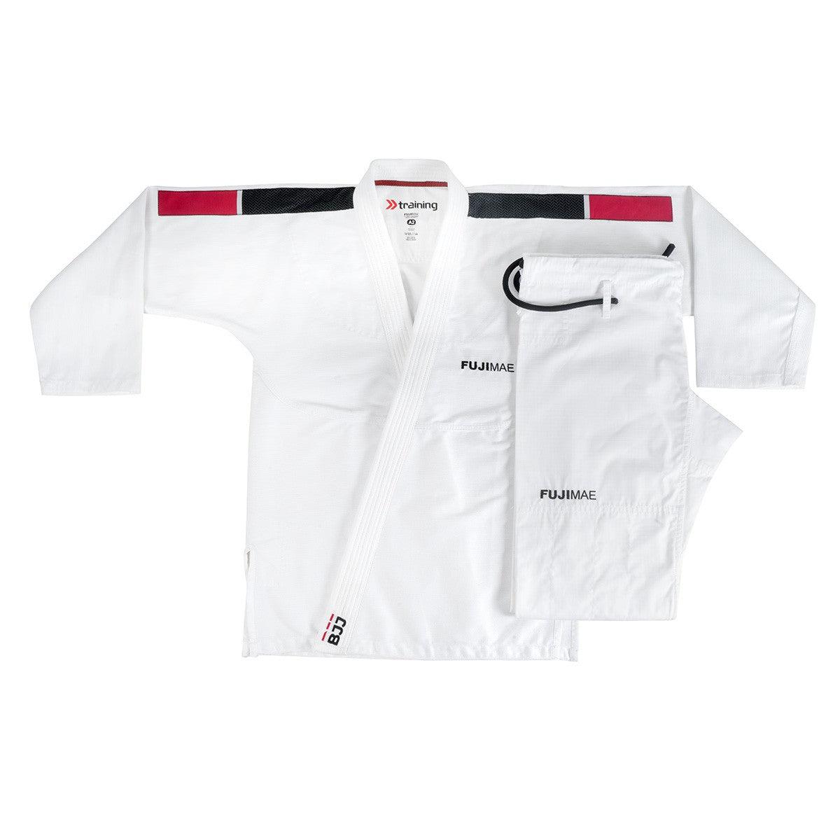 Kimono FUJIMAE Training 2 Blanc pour Jiu Jitsu Brésilien