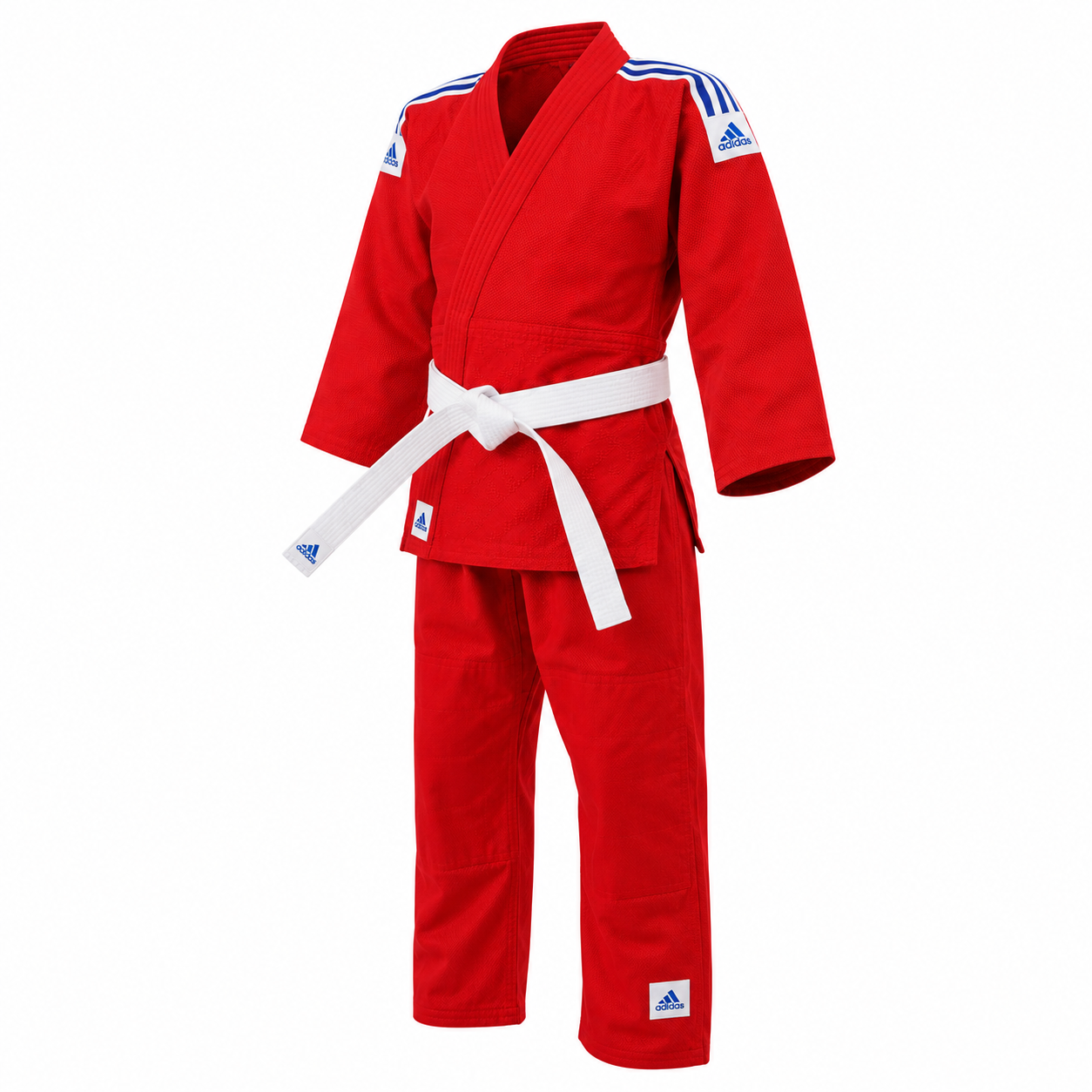 Kimono Judo Adidas J200C Initiation Rouge – Idéal Débutants Enfant