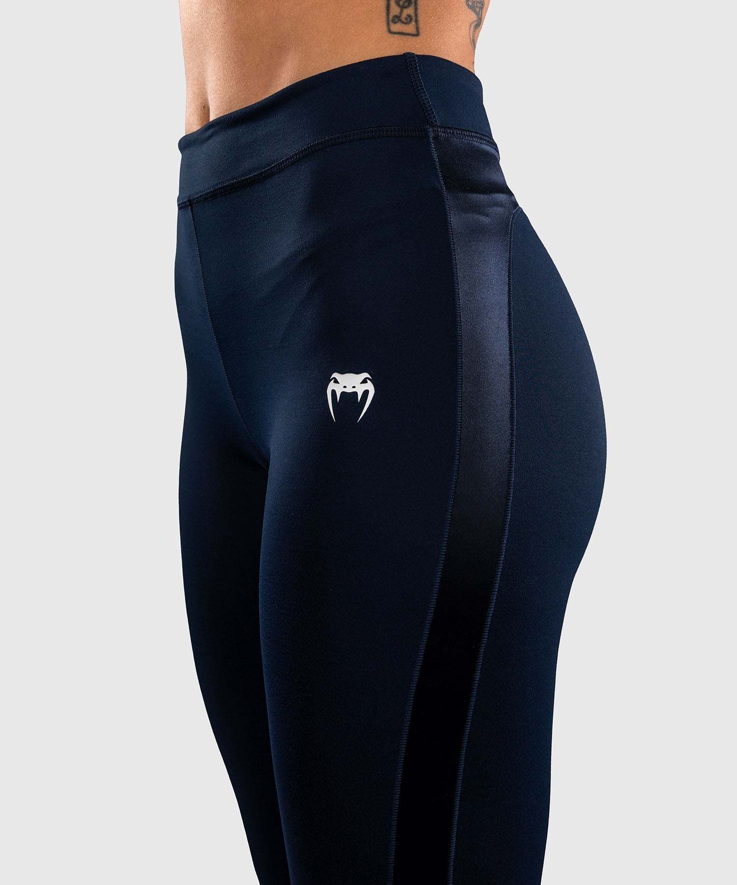 Legging pour femme Venum Sculpt Shape bleu marine compression et maintien pour entraînement MMA