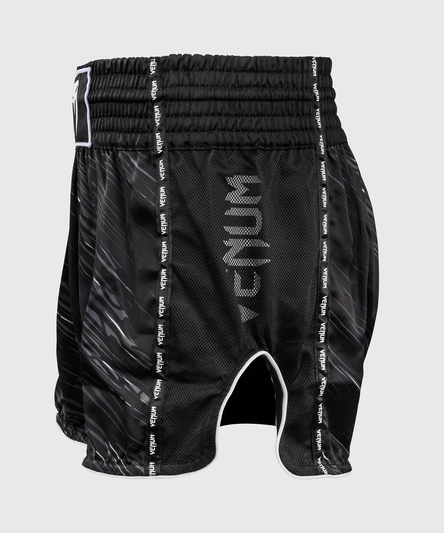 Venum Rapid Muay Thai Shorts Noir/Gris – Légèreté & Liberté de mouvement