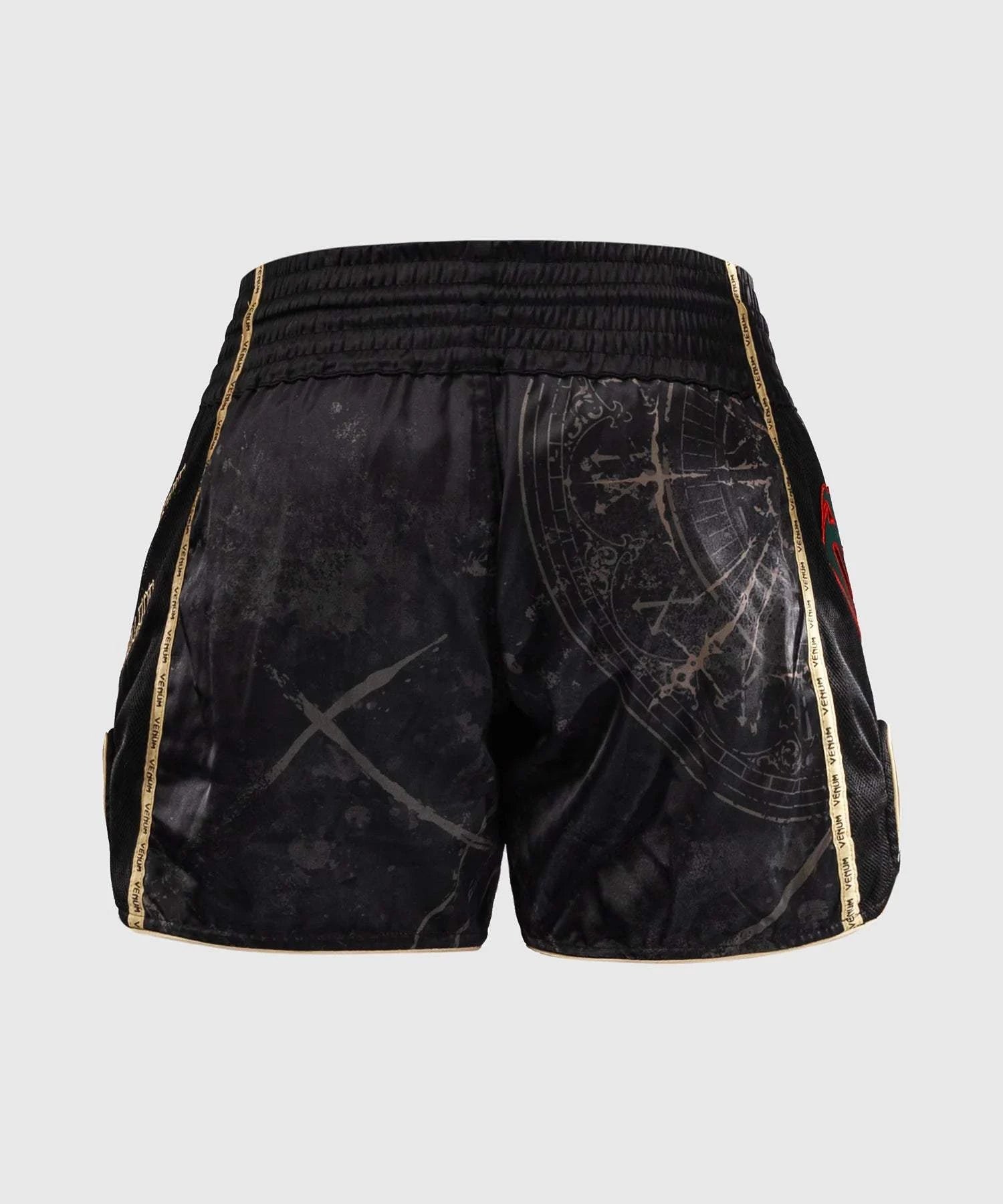 Short de Muay Thai Venum Santa Muerte 5.0 - Noir Profond/Or