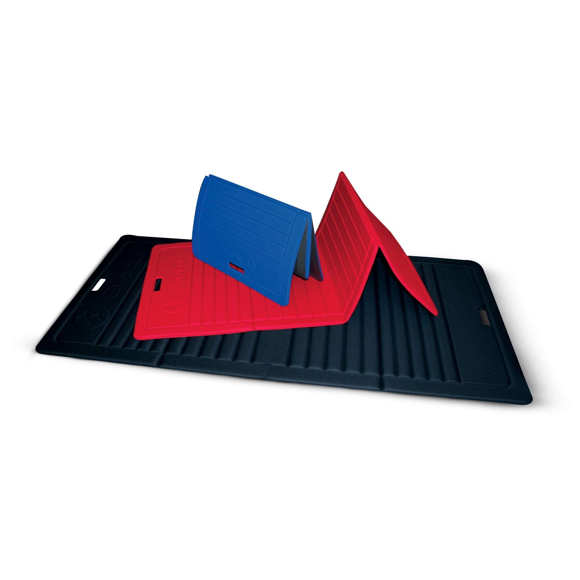 Tapis pliable rouge 140x60 cm Sveltus pour fitness et étirements