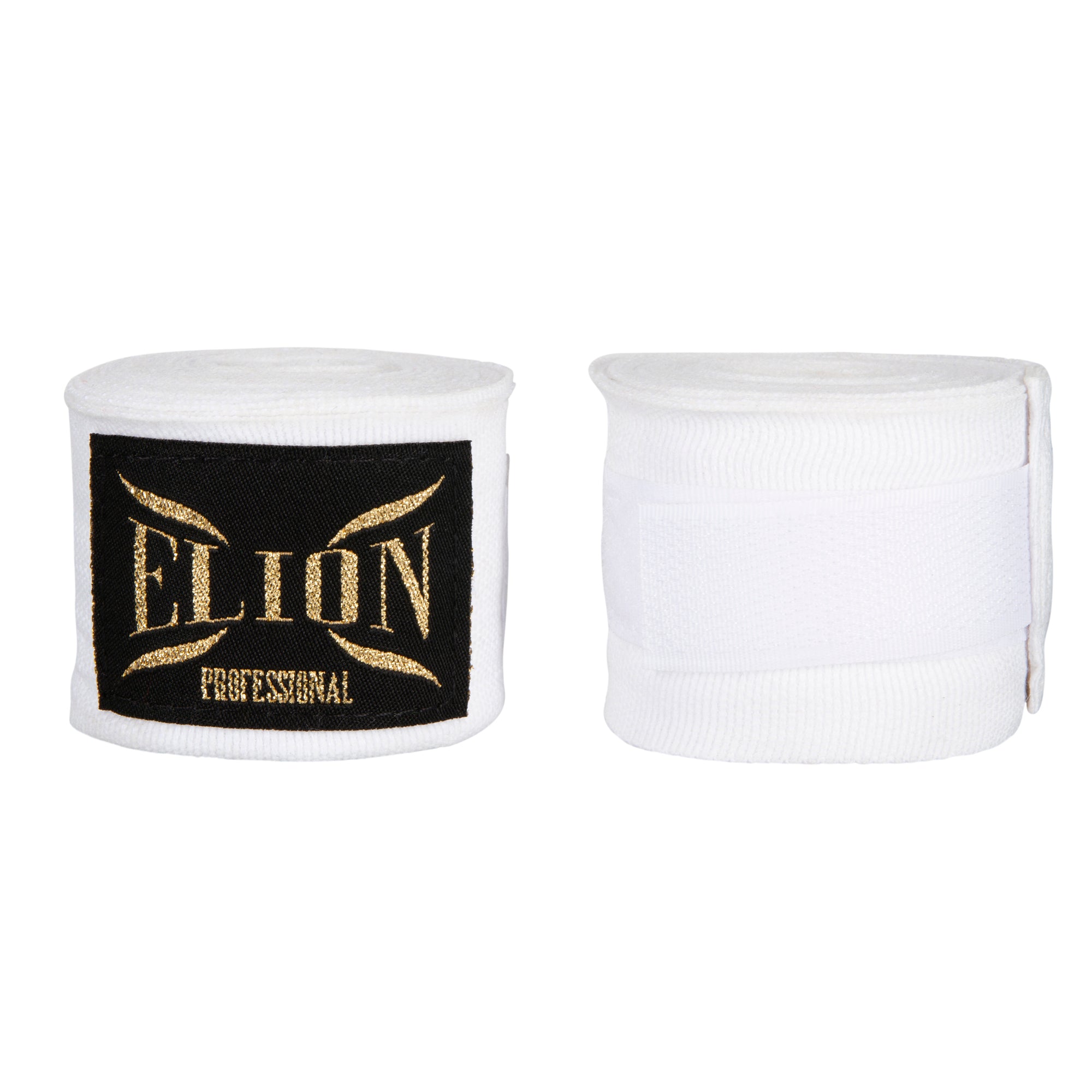 Bandes de boxe ELION 4,5 m blanc, coton et lycra