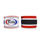 Bandes de boxe Fairtex HW2 - Bleu/Blanc/Rouge