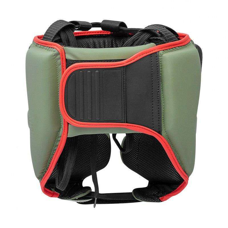 Casque de Boxe adidas Hybrid Combat 50 Kaki dos