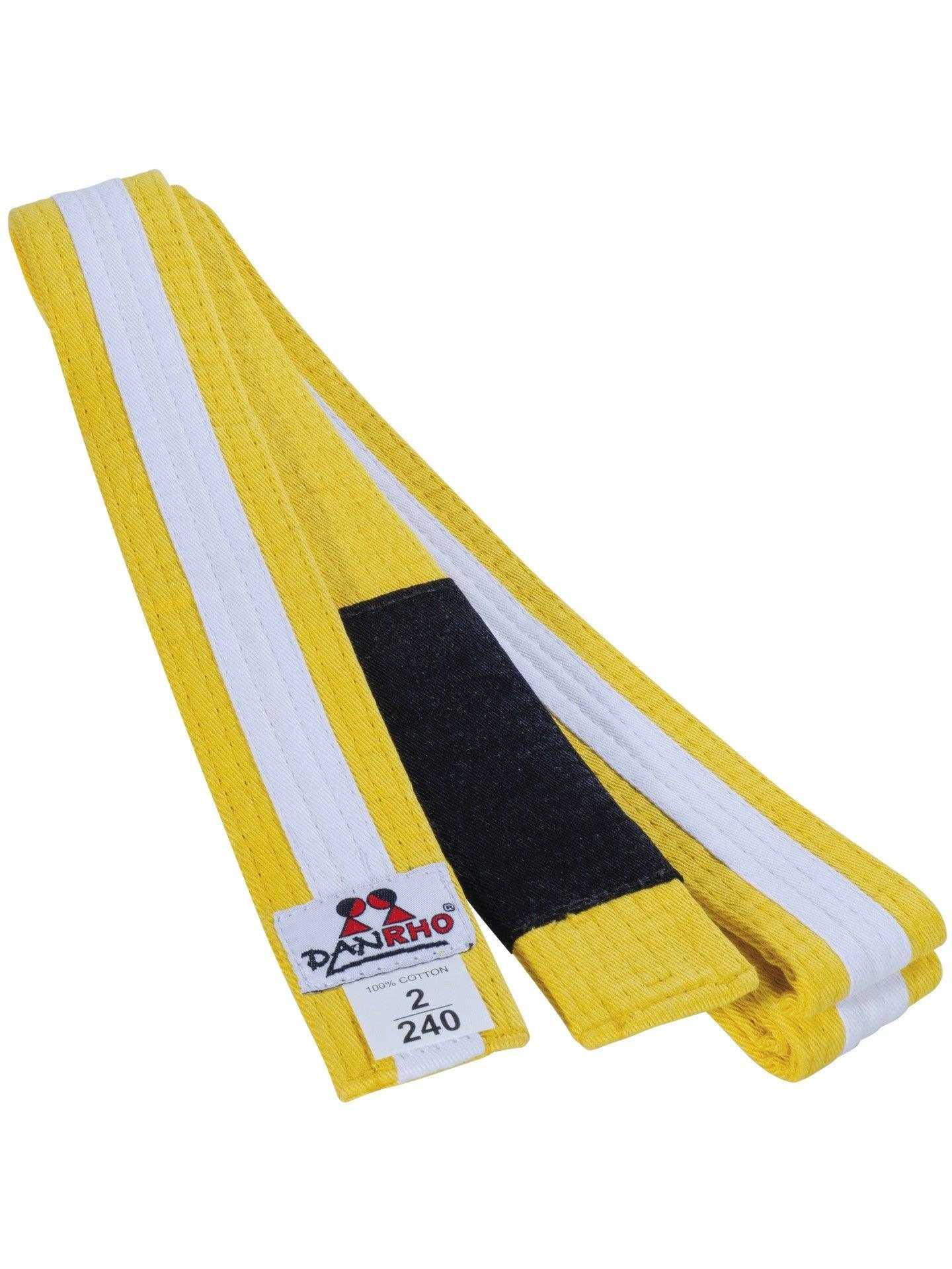 Ceinture Jiu Jitsu Brésilien Enfant Bicolore Danrho