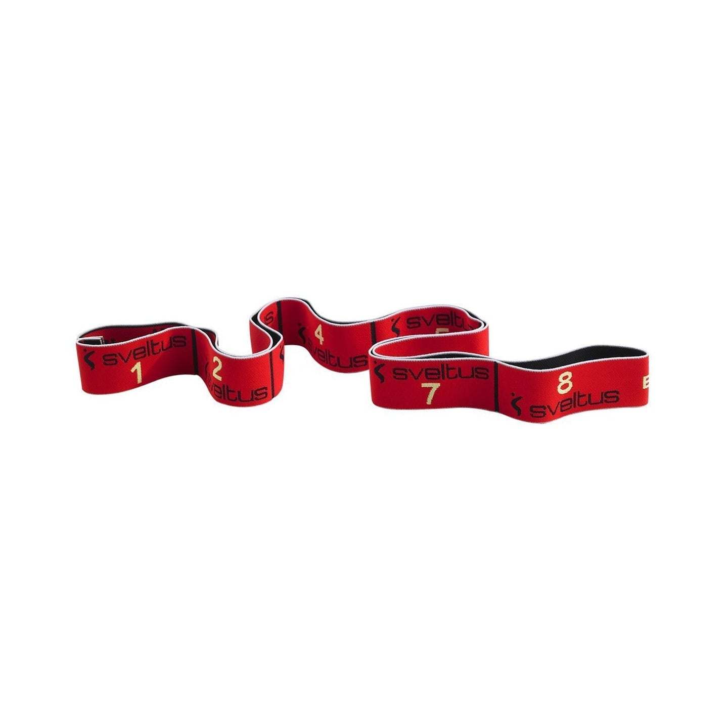 Bande de résistance Elastiband rouge 10 kg pour renforcement musculaire et mobilité