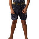 Fightshort enfant Venum Wolf Atak - Noir/Gris