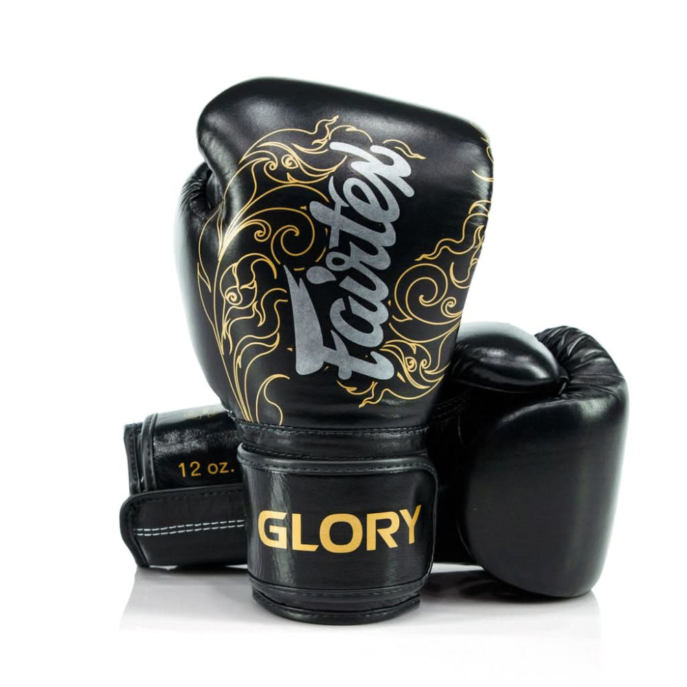 Marquage GLORY sur le gant de boxe Fairtex BGVG3