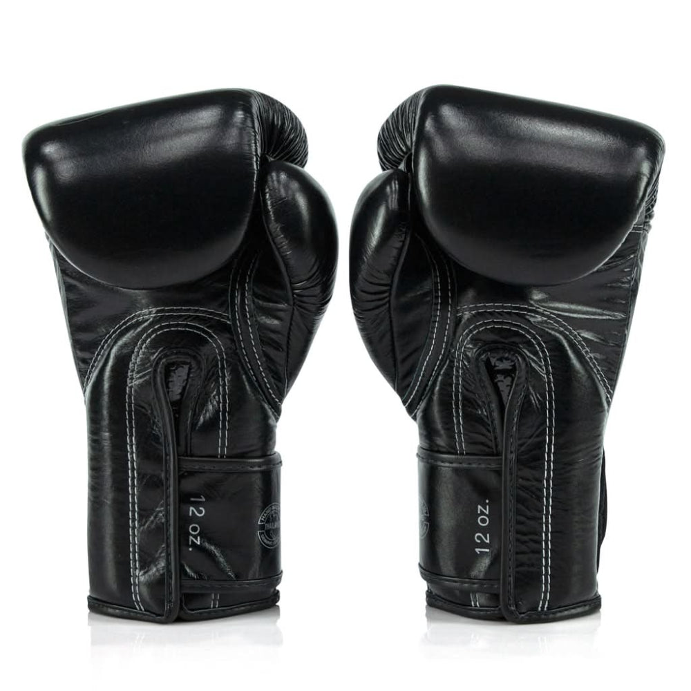Paume du gant de boxe Fairtex x GLORY noir et or