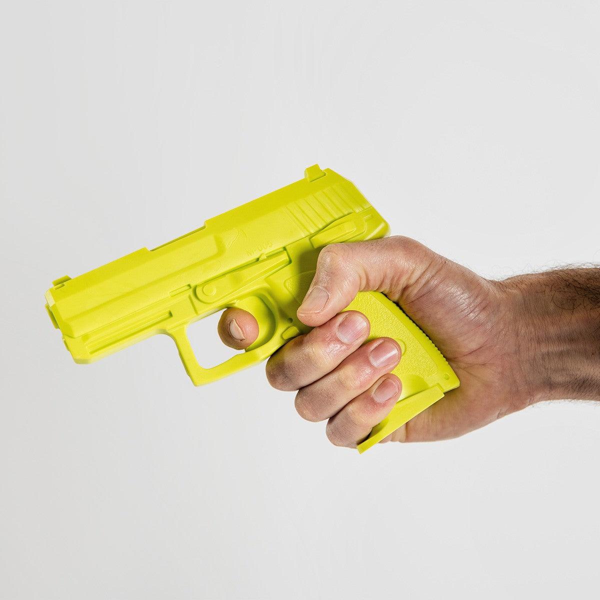 Pistolet d'entrainement FUJIMAE SD-H93C - Jaune Fluo - Boutique des Arts Martiaux