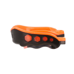 Protège-dents Shock Doctor Gel Max Noir/Orange, vue de face