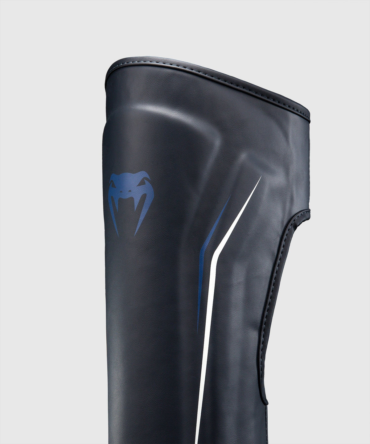 Protège-tibias Venum G-Core Bleu Marine/Blanc pour l'entraînement