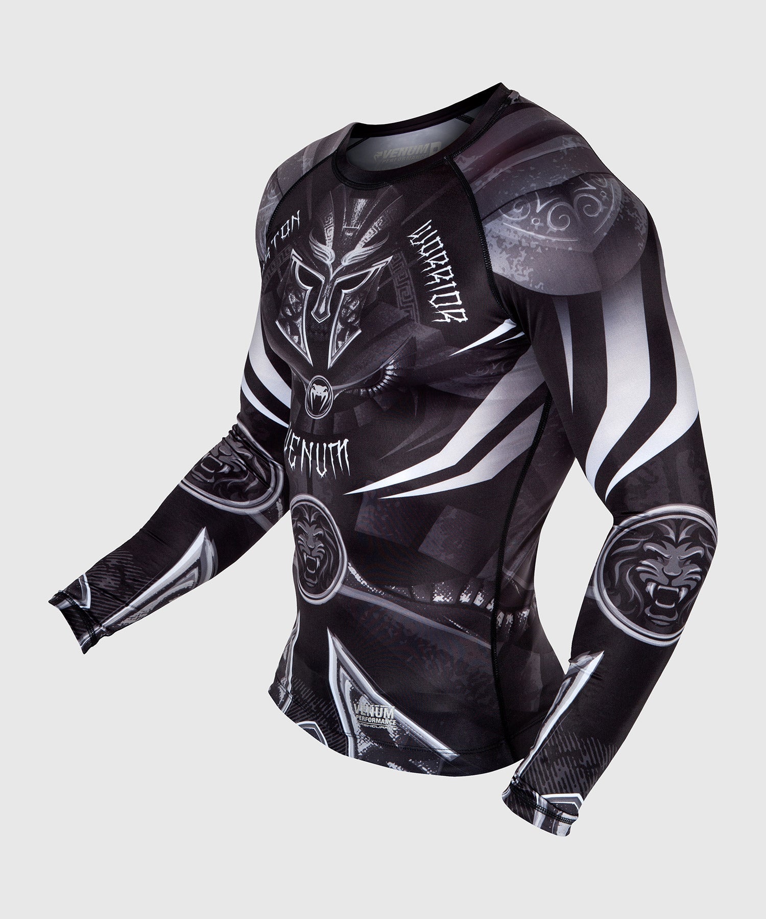Rashguard Venum Gladiator 3.0 a compression pour le JJB et le MMA