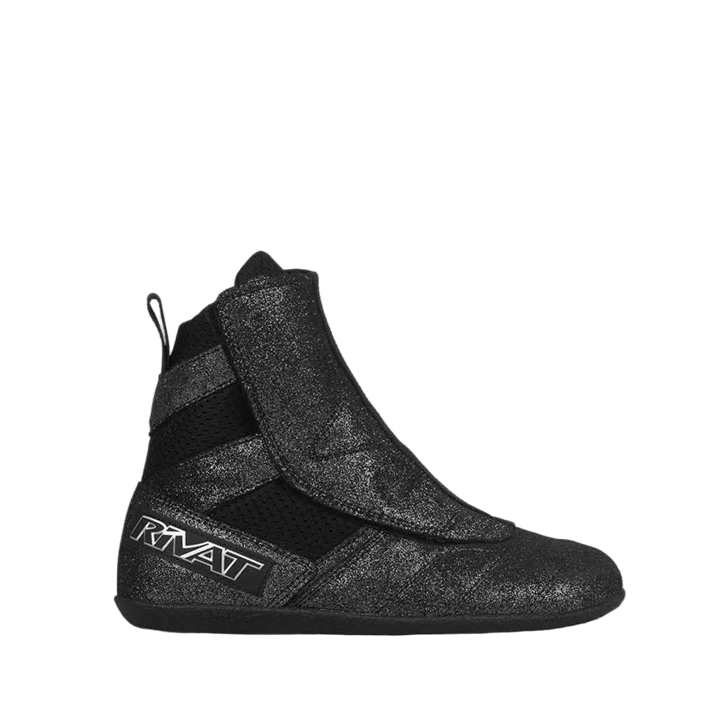 Chaussure de savate Rivat F1 Devon noir, profil droit