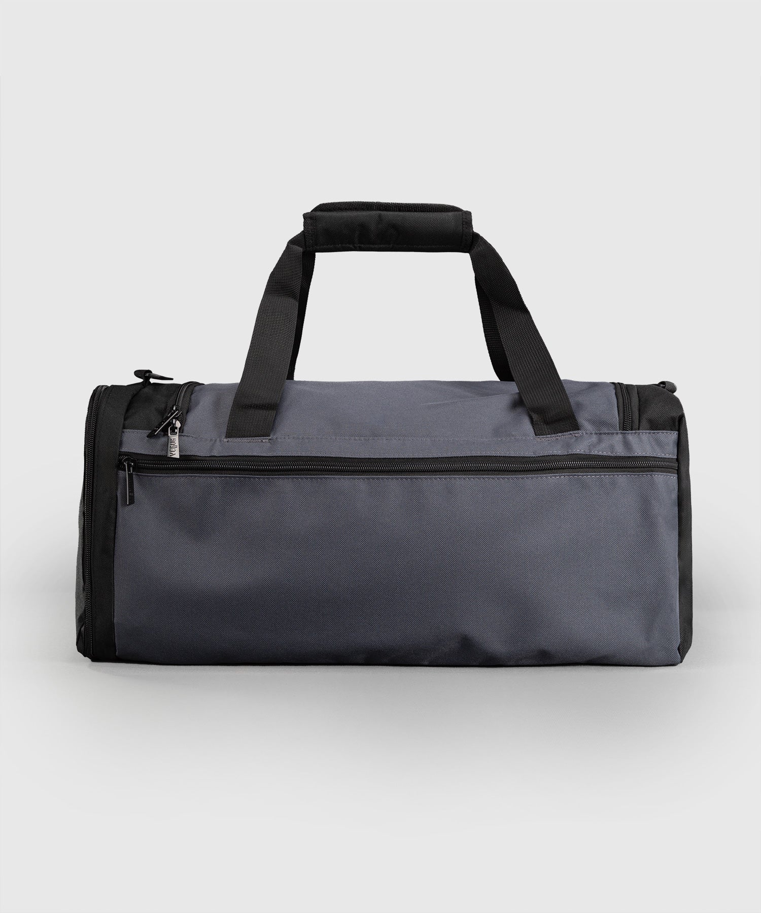 Sac de sport Venum Essential 37L Gris/Noir, vue de trois quarts