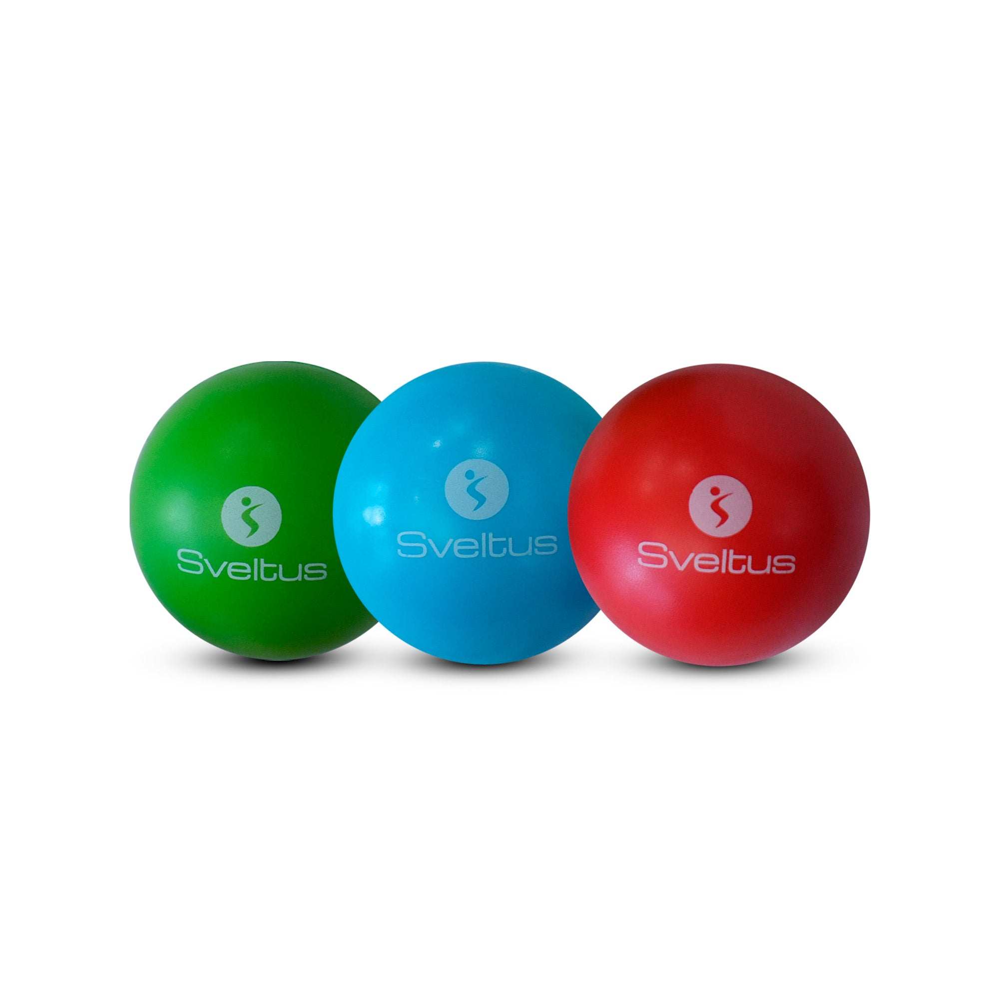 Set de 3 balles de motricité Sveltus avec textures variées pour coordination et éveil moteur