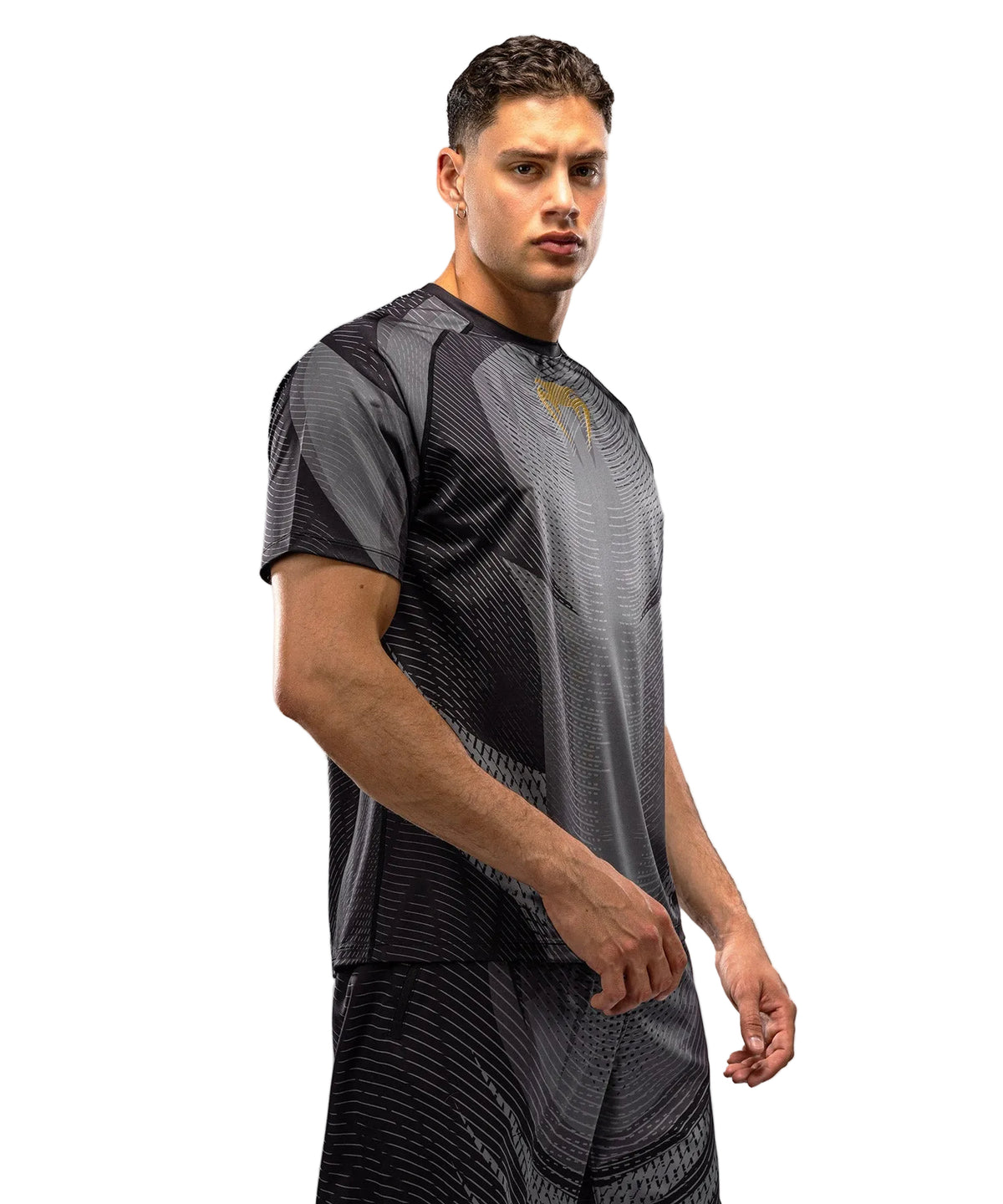 T-shirt Dry Tech Venum Galactic 3.0 Noir/Or vue de détail