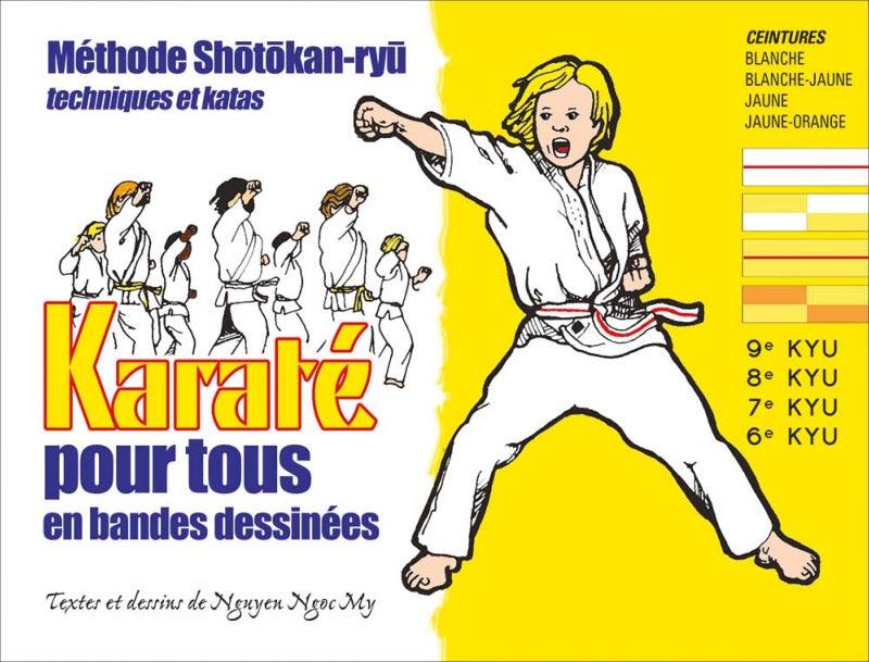Livre Karaté pour tous en BD Vol.1 – Ceinture blanche à orange