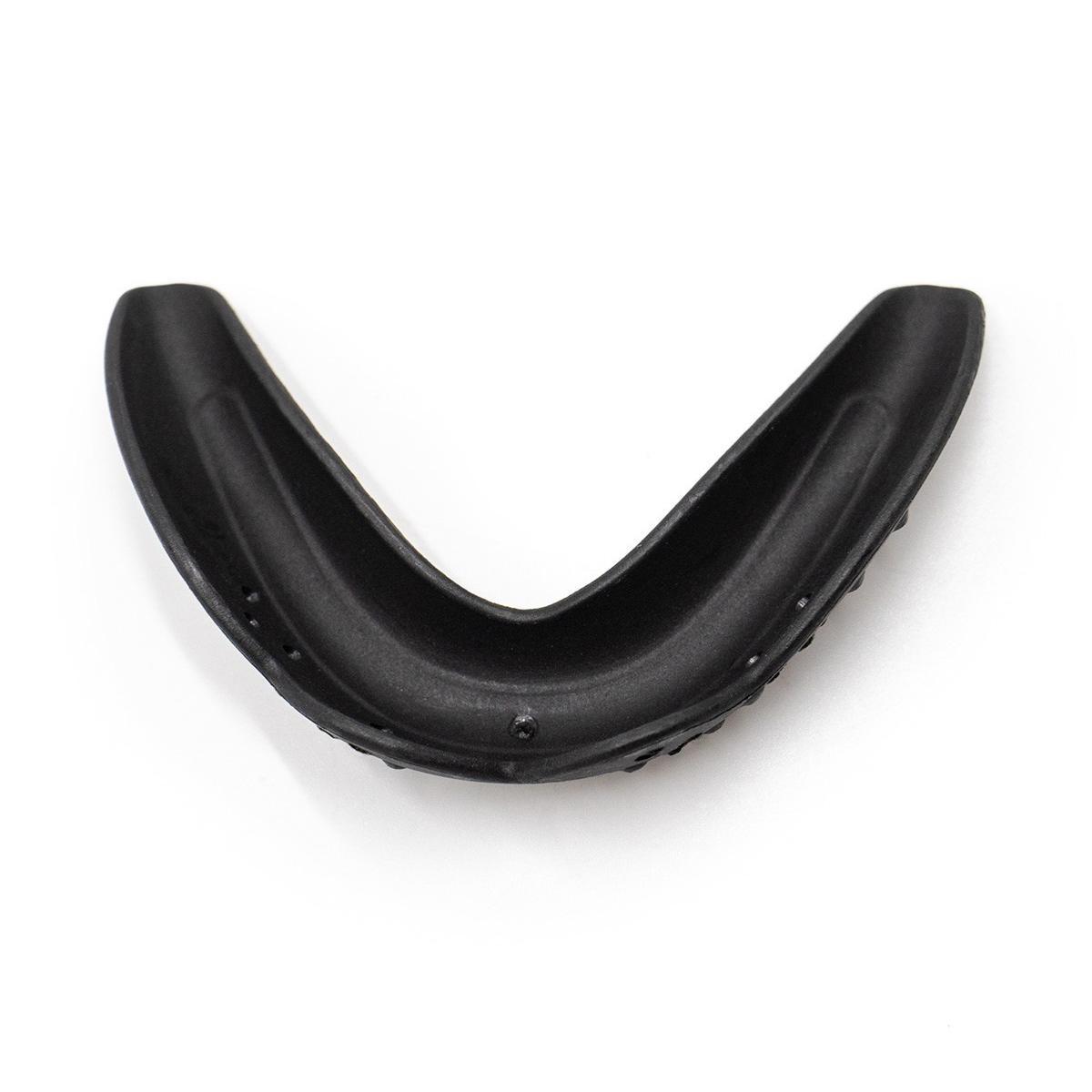 Black FUJIMAE Sheru Light mouthguard with micro-perforated design for comfort and breathability