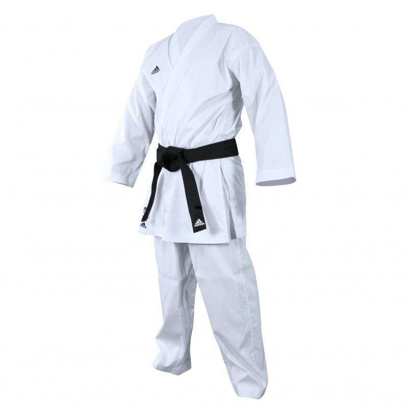 Kimono de karaté adidas Adilight K191 blanc, homologué WKF